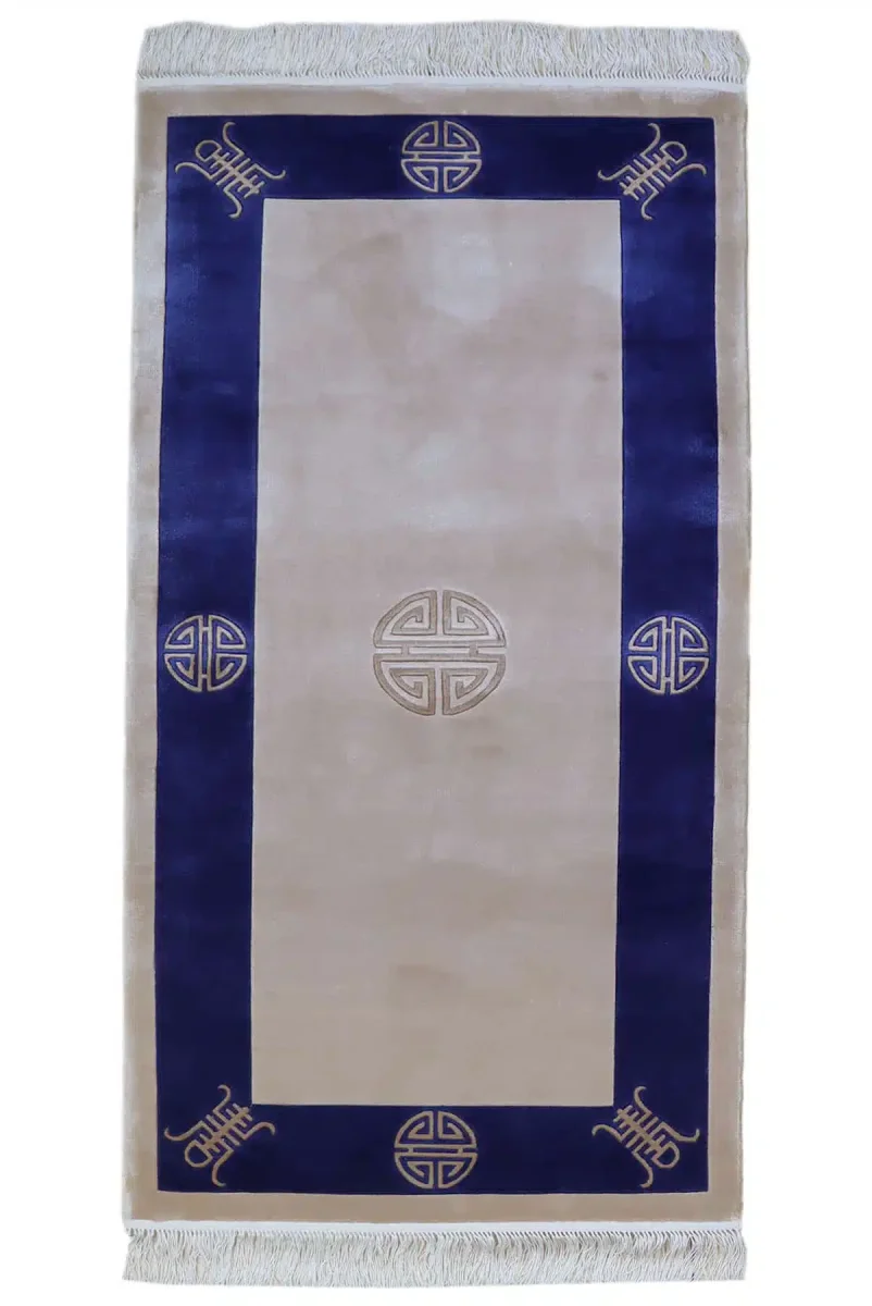 004 00396 136 11 China Seide 120L S01-780 Beige 137x69cm