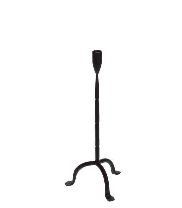 Kynttilänjalka musta 40 cm IRON