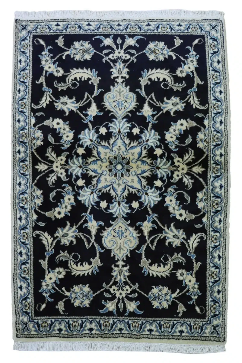 298460 Y 102 IRAN Medalion Dunkel Blau 137x90cm