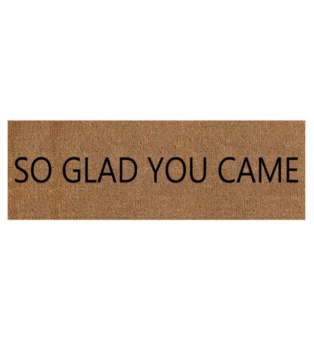 Kynnysmatto 40×120 so glad you came