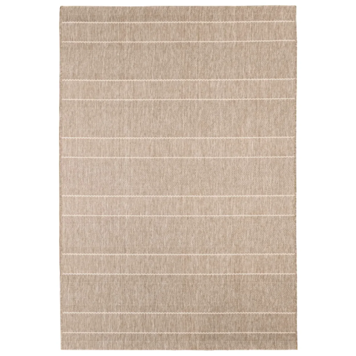 Aino sileäksi kudottu matto - beige