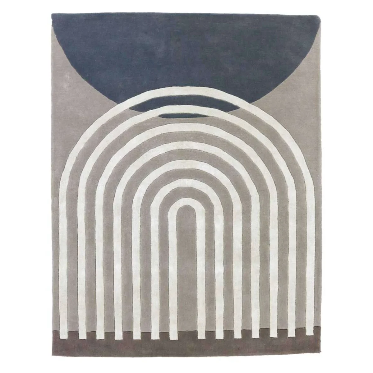 Finarte Atrium villamatto - Beige Harmaa