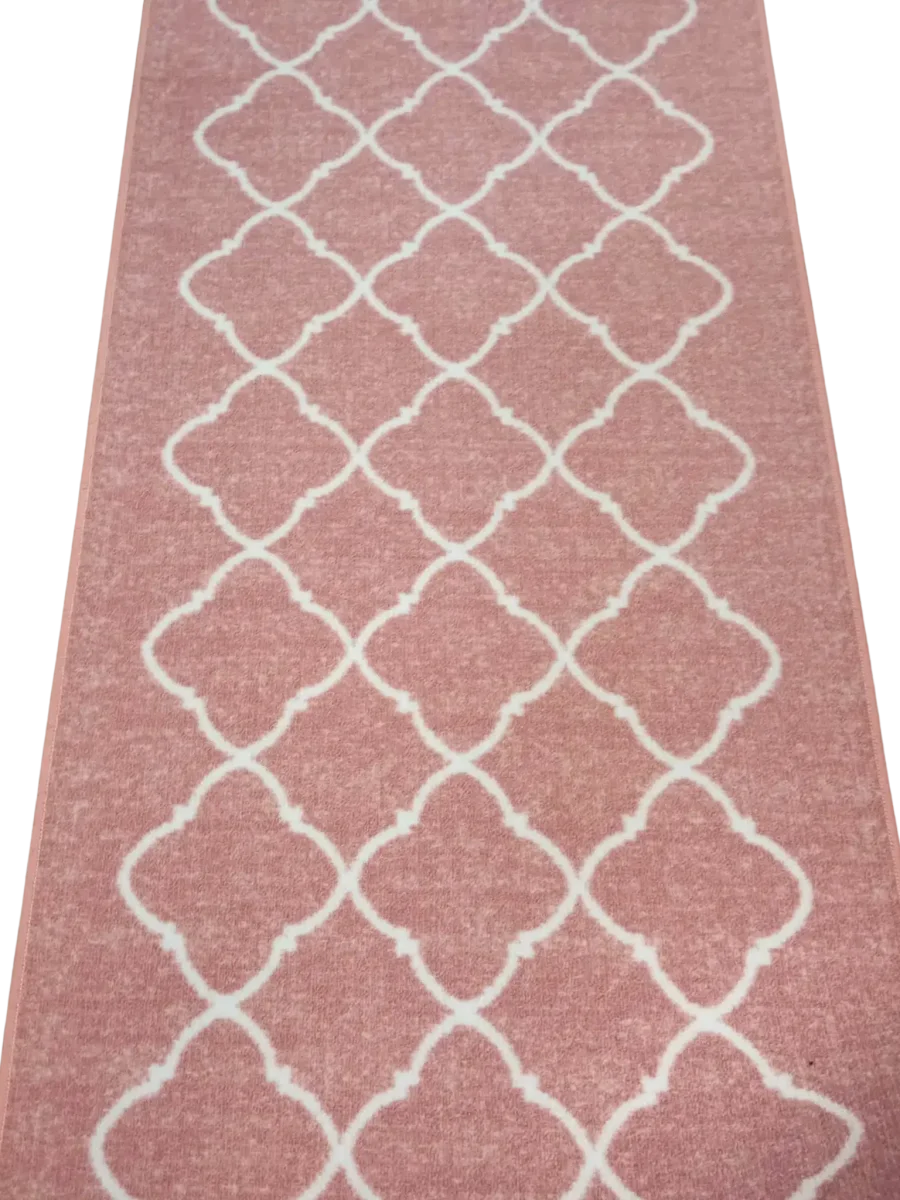 Havanna vaaleanpunainen käytävämatto 80 cm