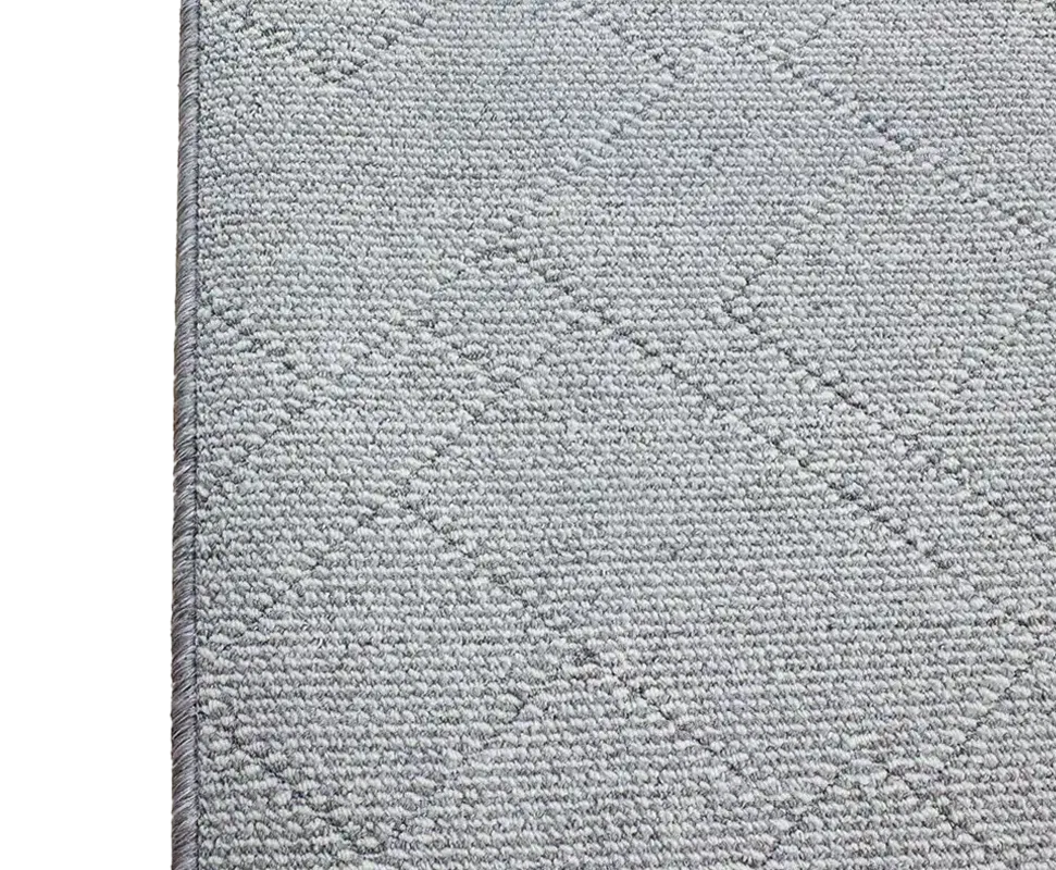 Kaarna harmaa käytävämatto leveys 133cm (grey-sugar)
