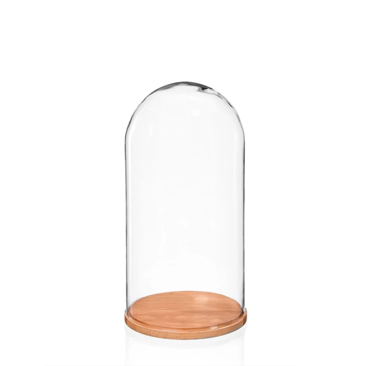 Lasikupu alustalla 26cm GLASS