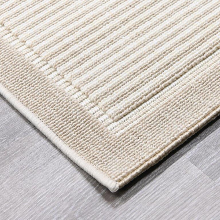 Lumme sileäksi kudottu matto - beige