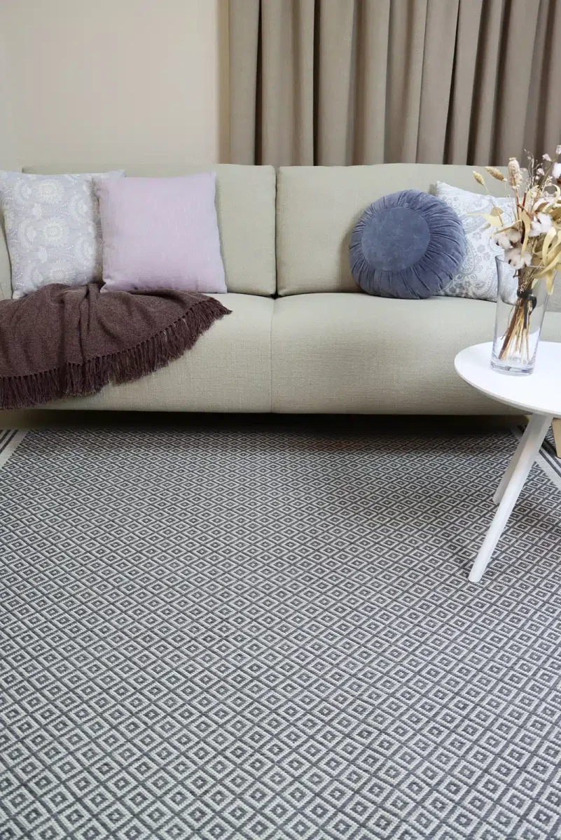 Lyon 7638 3308 anthracite/sand 160x230cm