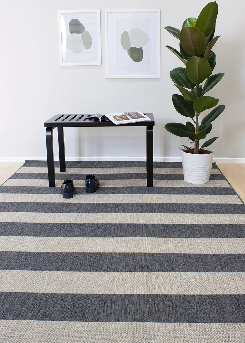 Lyon Stripe grey 80x150cm