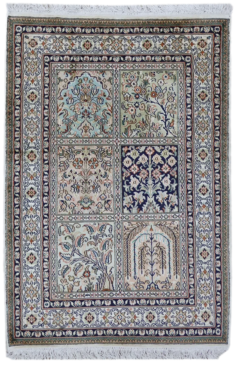 Kashmir silkkimatto 64x98cm