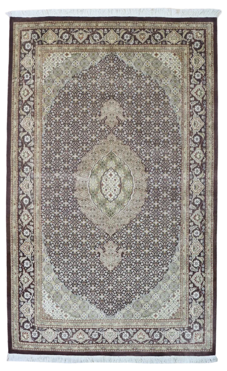 Kashmir silk Double Knot 141x223cm