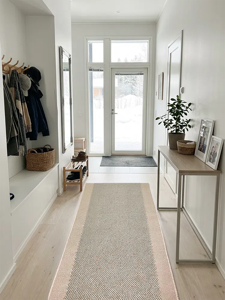 Port beige käytävämatto leveys 80cm