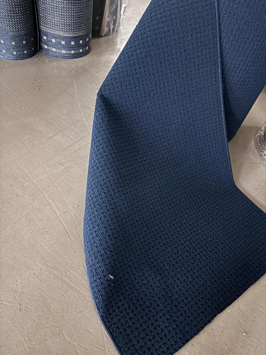 Taru sininen käytävämatto 80 cm