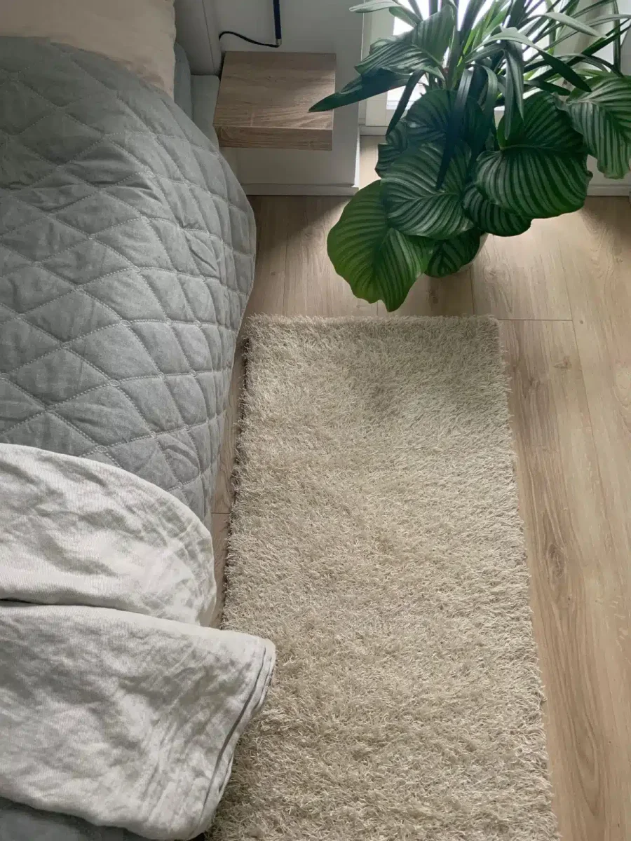 Vellamo luonnonvalkoinen nukkamatto