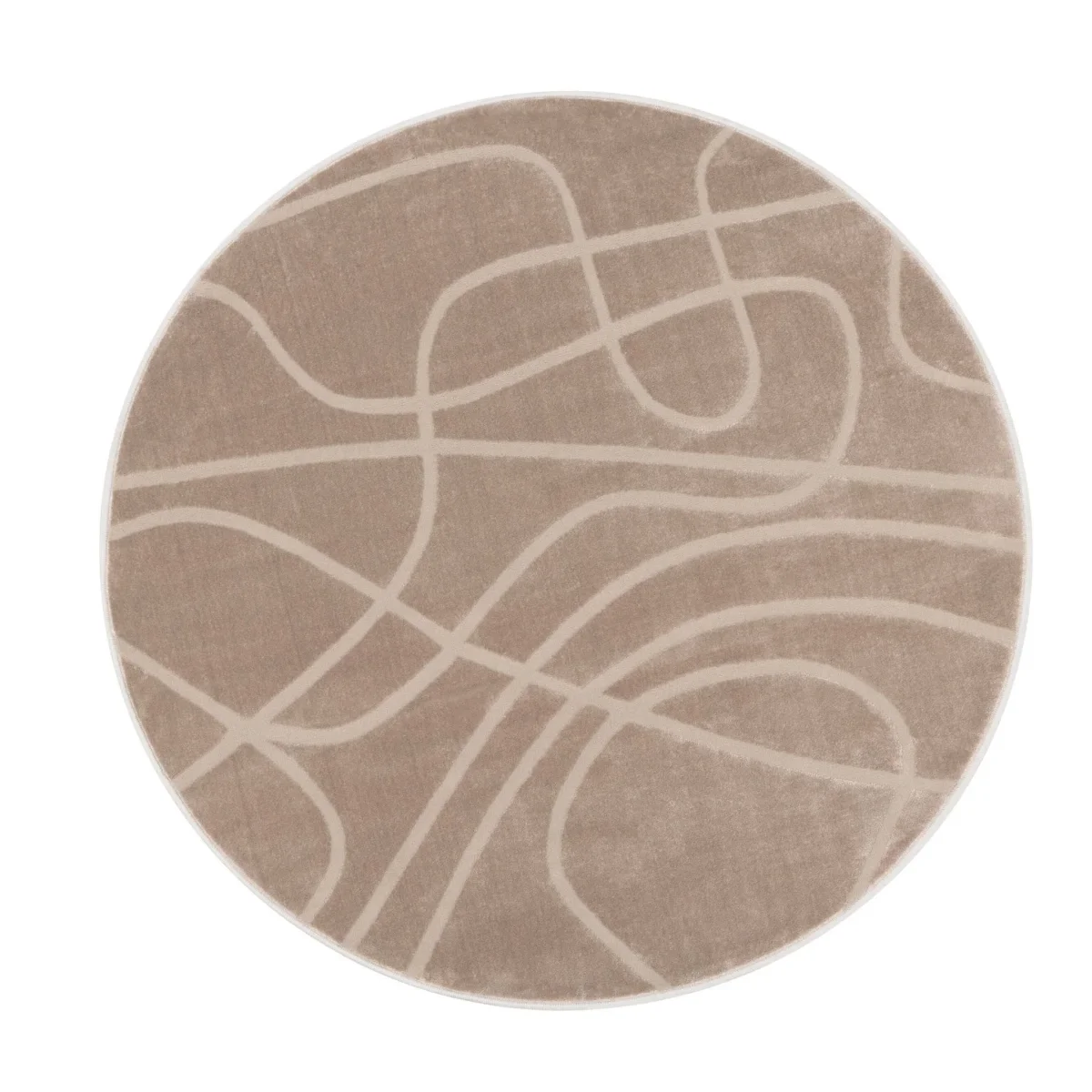 Ariela lyhytnukkainen matto - beige