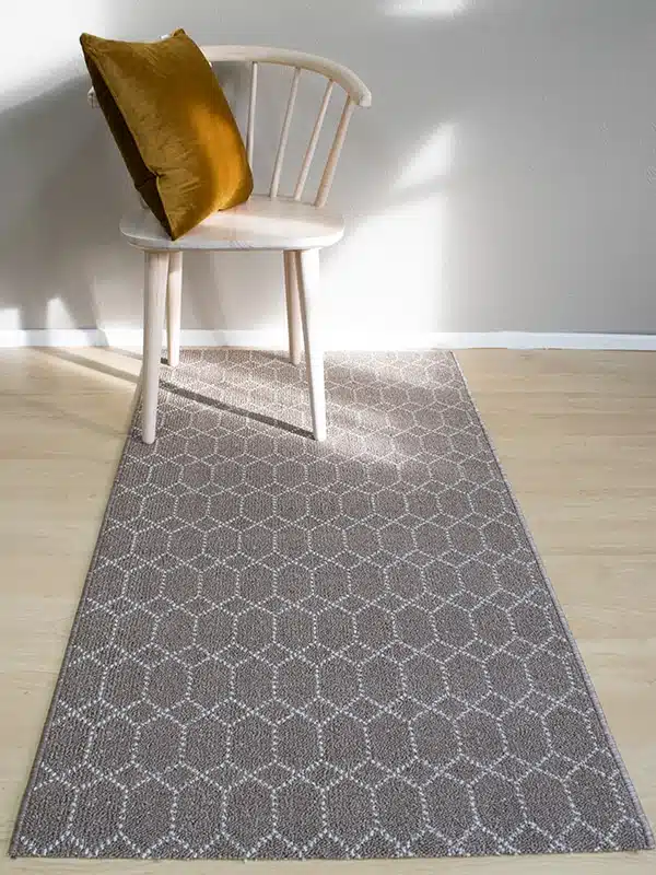 Belmont vaaleanruskea käytävämatto leveys 100cm (mokka)