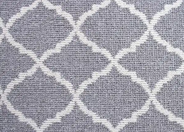 Cardiff vaaleanharmaa käytävämatto leveys 100cm (grey-sugar) - Image 3