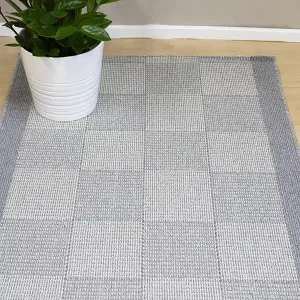 Ennea 901 harmaa käytävämatto leveys 100cm (grey-sugar)