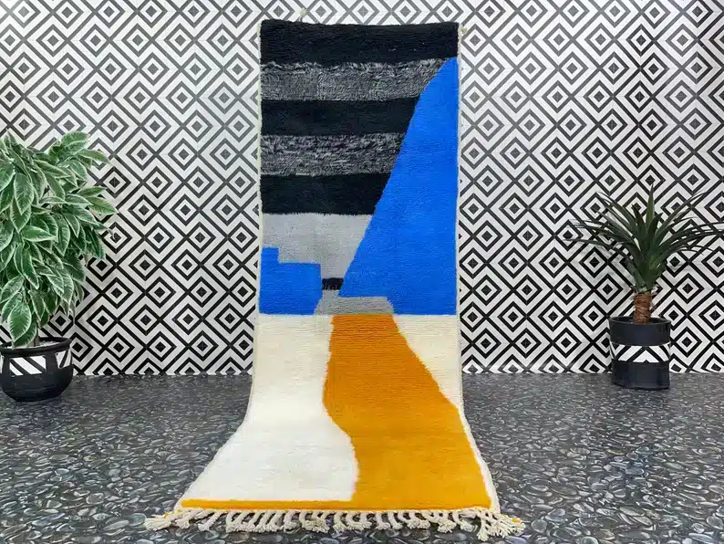Marokkolainen Beni Ourain matto 100×285 cm
