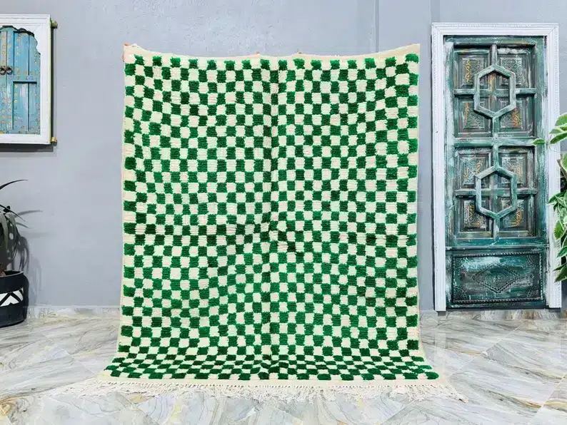 Marokkolainen Beni Ourain matto 171cm x 208cm