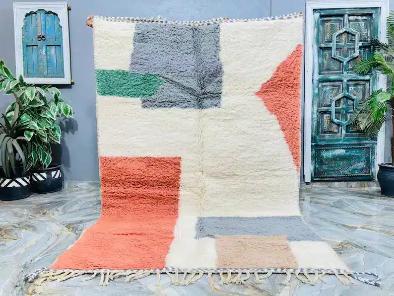 Marokkolainen Beni Ourain matto 172×253 cm