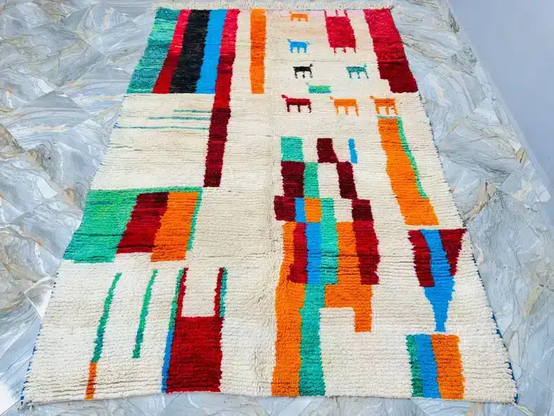 Marokkolainen vintage matto 191×294 cm