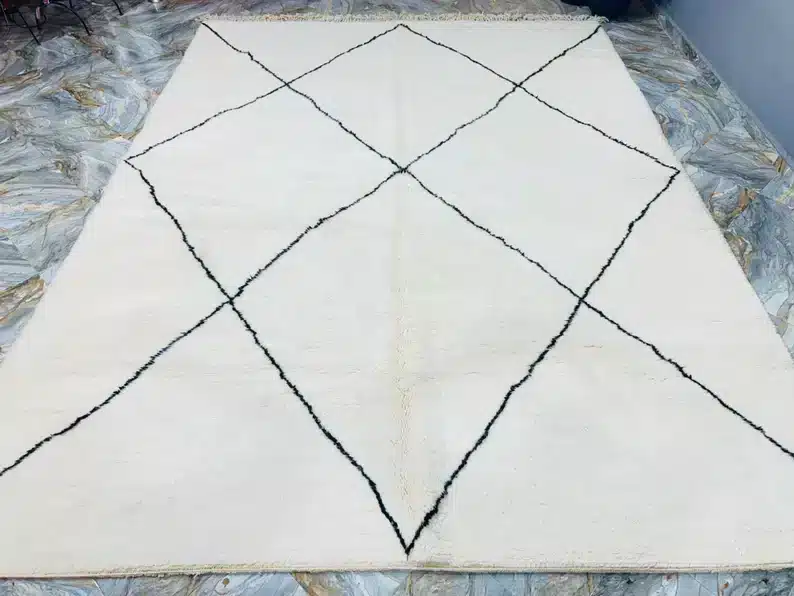 Marokkolainen Beni Ourain matto 305×415 cm