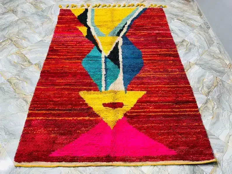 Marokkolainen Boujaad matto 200×296 cm