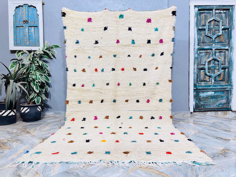 Marokkolainen vintage Boujaad matto 187cm x 310cm