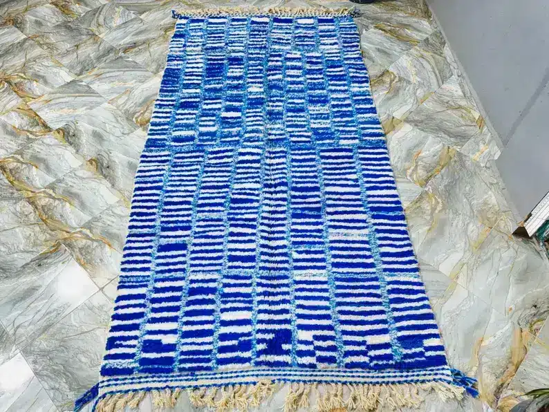 Marokkolainen Beni Ourain matto 153×305 cm