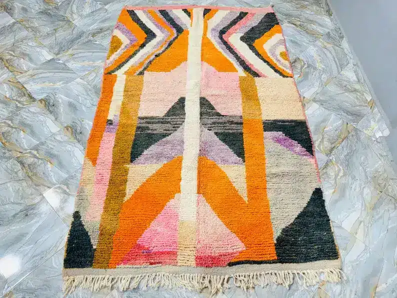 Marokkolainen vintage Boujaad matto 177cm x 290cm