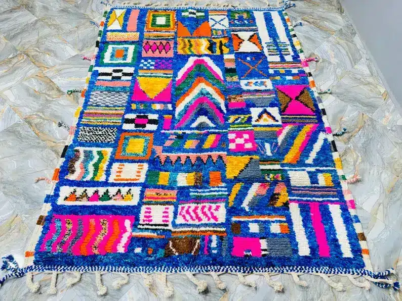 Marokkolainen Beni Ourain matto 209×294 cm
