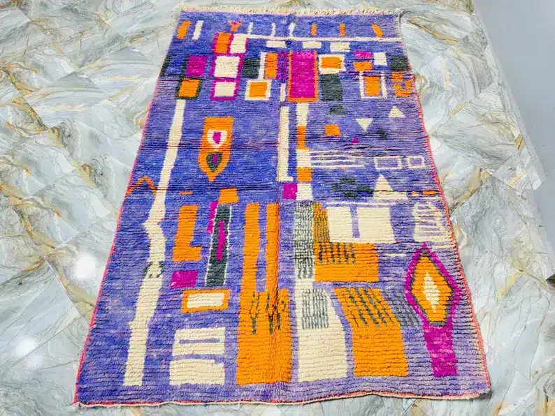 Marokkolainen Boujaad matto 172cm x 275cm