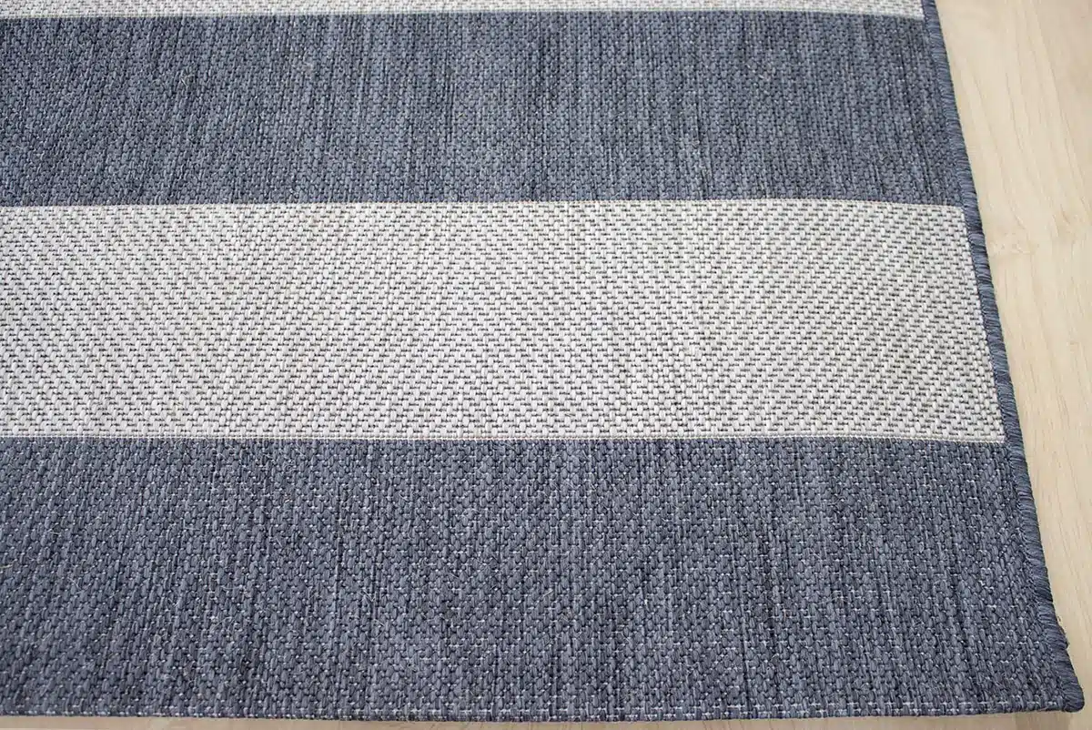Lyon Stripe 5229 grey käytävämatto leveys 100cm - Image 3